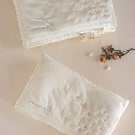 自然醒双层蝶梦蚕丝枕XK 商品图4