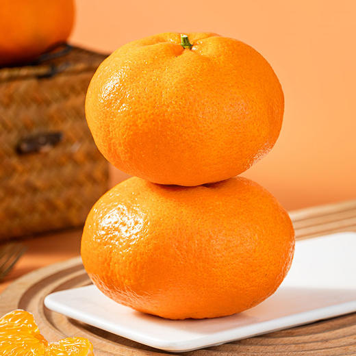 新鲜水果 皮薄易剥 果香浓郁 四川甘平柑橘  500g 商品图3