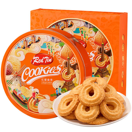 华美红罐曲奇580g 商品图3