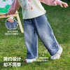 【孕味秒杀专属】贝肽斯儿童牛仔裤2026春秋季装新女宝宝纯棉裤休闲透气柔软长裤 商品缩略图7