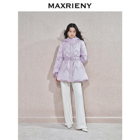 玛克门店发货：MAXRIENY精致优雅羽绒服(货号:MS85DC765)