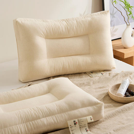 自然醒日式亚麻舒眠枕XK 商品图0