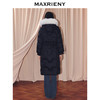 玛克门店发货：MAXRIENY简约廓形狐狸毛领超长过膝羽绒服(货号:MF86DC510) 商品缩略图2