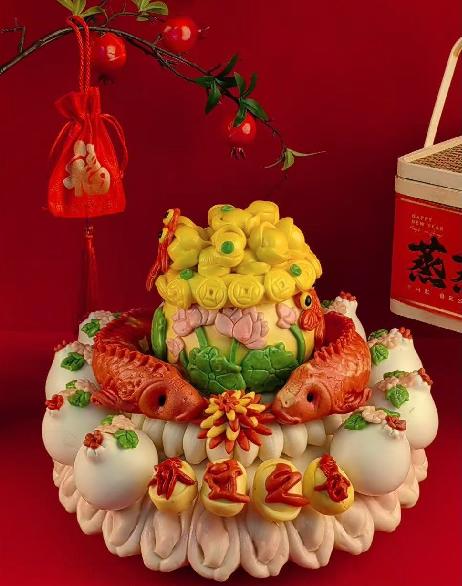 栀与花饽饽私人定制-乔迁系列 商品图0