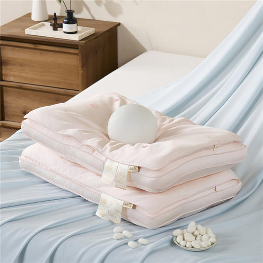 自然醒宛香纱二合一蚕丝枕XK 商品图8