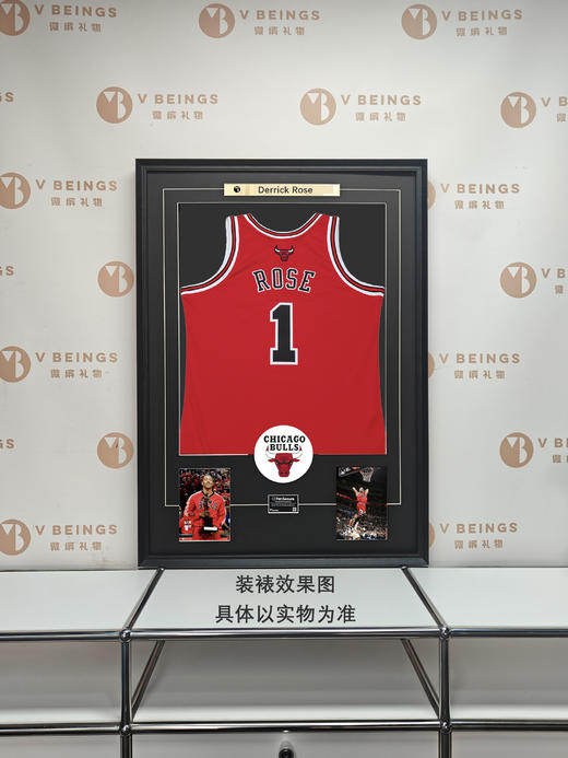 收藏系列 罗斯 公牛队红色1号 球迷版 球衣装饰画 商品图1