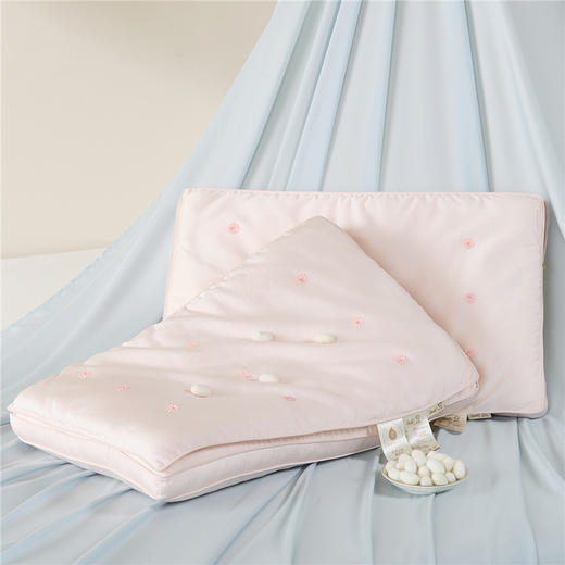 自然醒宛香纱二合一蚕丝枕XK 商品图6