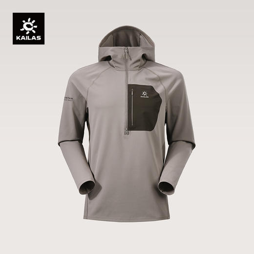 KAILAS凯乐石 男款连帽半开功能长袖T恤 KG2537108 商品图0