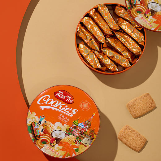 华美红罐曲奇200g*2盒 商品图3