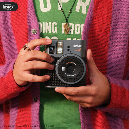Fujifilm/富士 拍立得 Mini41 礼盒套装 一次成像复古新经典礼盒40升级款 商品图4