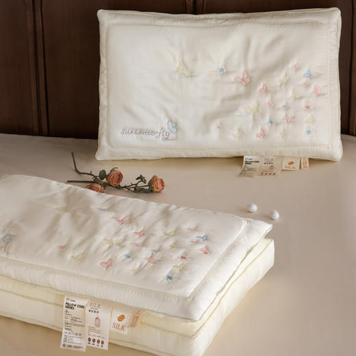 自然醒双层蝶梦蚕丝枕XK 商品图8