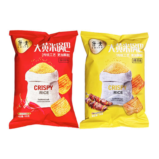 什·夫大黄米锅巴麻辣味|烤肉味105g 商品图5