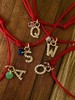 SpoiledBrat Jewelry 18K金钻石字母幸运红绳手链 商品缩略图2
