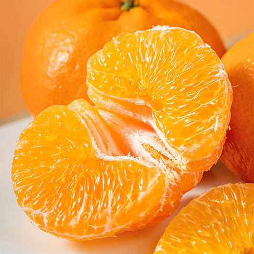 新鲜水果 皮薄易剥 果香浓郁 四川甘平柑橘  500g 商品图1