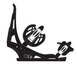 26/27BURTON固定器M FREESTYLE BLACK 商品图0