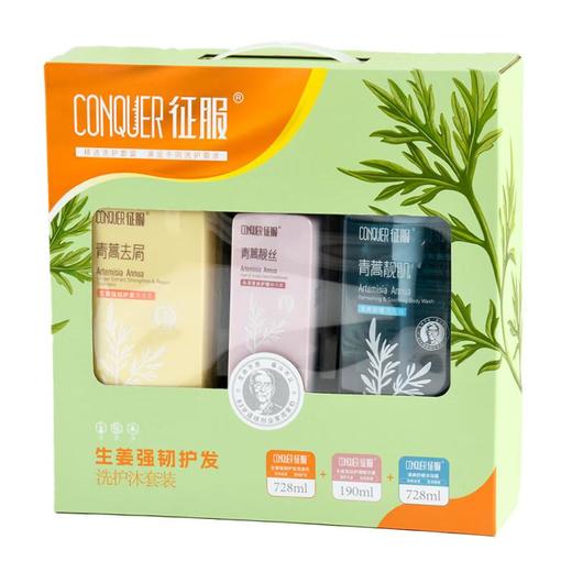 征服生姜强韧护发洗护沐套装1646ml 商品图0