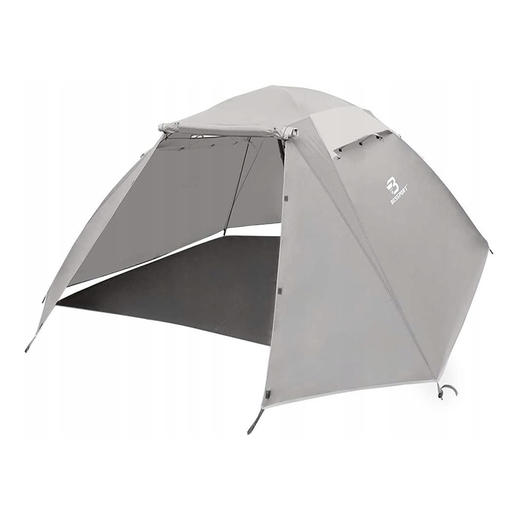 美国 Bessport 高品质双层帐篷 可容纳4人 防水通风 260*240*160cm 灰色 X002IUWFDV 商品图6