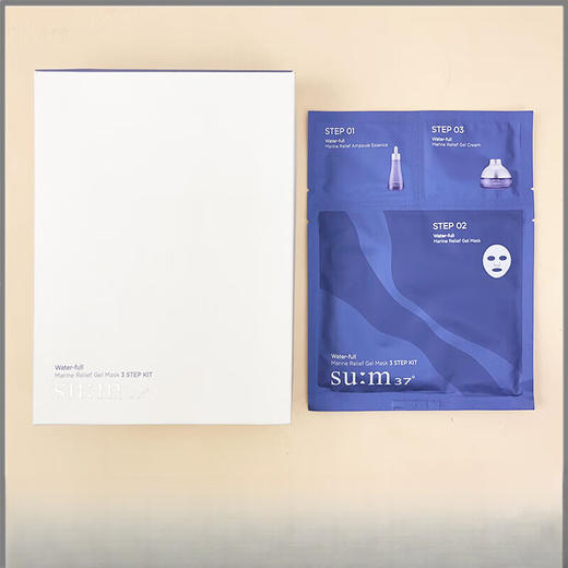 苏秘37°呼吸水漾惊喜三部曲面膜（10片/盒） 商品图1