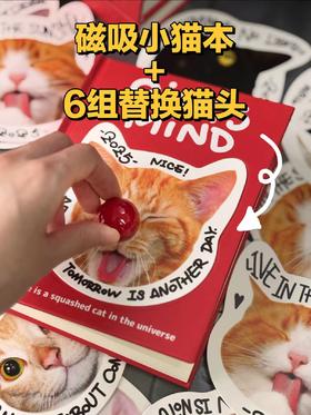 “猫猫拯救世界系列”可爱猫咪磁吸笔记本（新款）