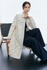 现货 臣禾	翻领鹅绒服中长款【90白鹅绒】配腰带拼接羽绒服	JZ254070675 商品缩略图0