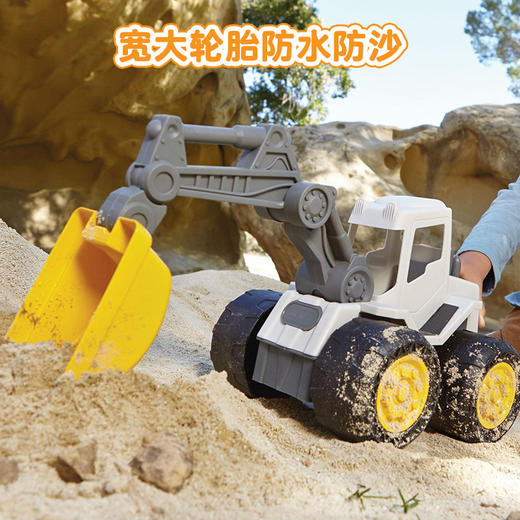 小泰克littletikes  工程搅拌车消防车仿真模型男女孩沙滩玩具 商品图2