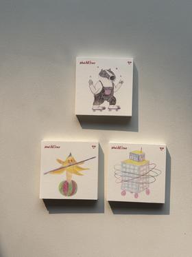 成都丨 whatever丨马戏团便签纸