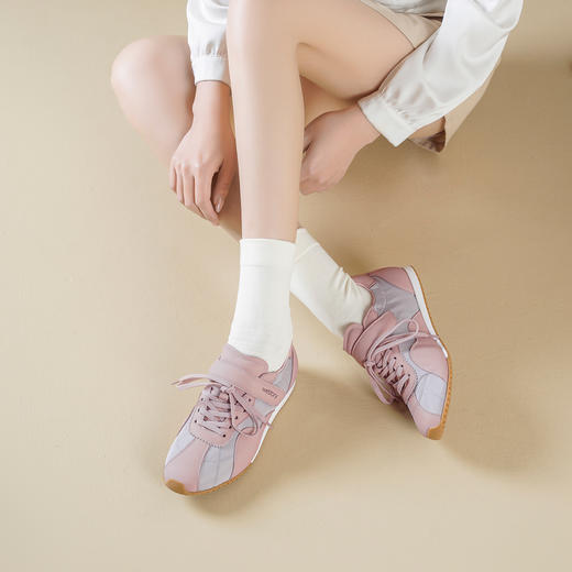 Westory2026年春季平底芭蕾德训运动鞋休闲深口单鞋S26AM50731 商品图4