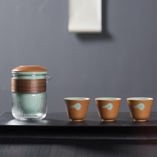 青瓷·祥云旅行杯套装 商品图1