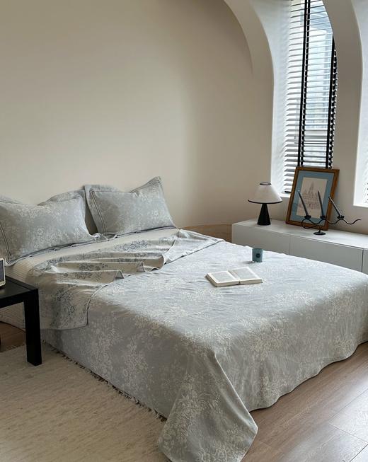 【武汉】汉棉 汉棉棉麻床盖三件套【盖毯*1+枕套*2】】 商品图9