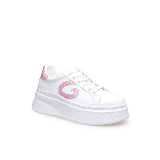 豪麟名鞋迪嘉女鞋时尚休闲鞋牛皮革DJJGA61WX005粉色 商品图0