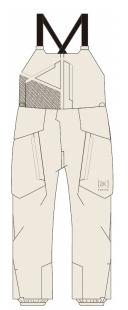 26/27BURTON雪服W AK GORE CYCLC BB EGRET 商品图0