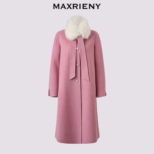 天虹玛克门店发货：MAXRIENY极简风穿搭羊毛大衣(货号:MS86CT514) 商品图3