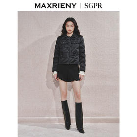 玛克门店发货：MAXRIENY精致复古感羽绒服(货号:MS85DC508)