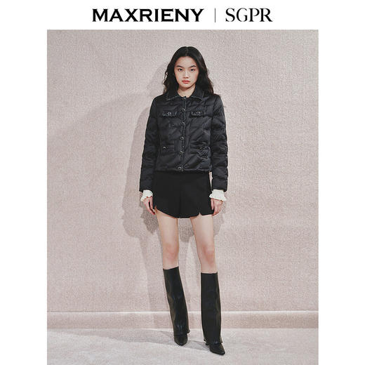 玛克门店发货：MAXRIENY精致复古感羽绒服(货号:MS85DC508) 商品图0