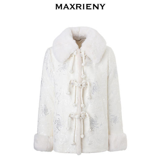 玛克门店发货：MAXRIENY华丽新国风羽绒服(货号:MC88DC780) 商品图3