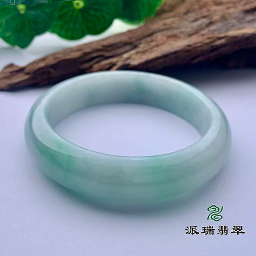 派瑞翡翠 翡翠手镯 糯种 绿色 商品图2
