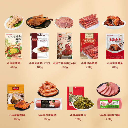 【直送到家】山林礼遇上海(套餐二） 真材实料 送礼佳选 商品图1