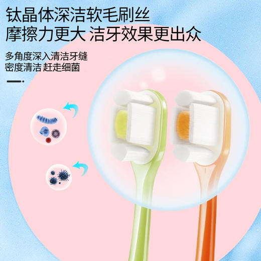 TCH九束亲柔牙刷(单支装)（下单请备注颜色，无备注随机发） 商品图2