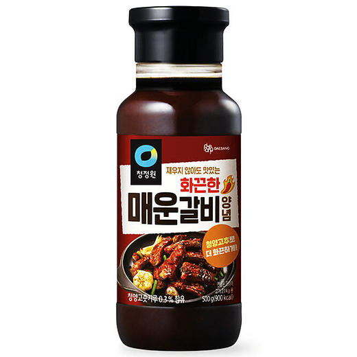 清净园火辣排骨调味汁500g청정원 화끈한 매운갈비양념[企业] 商品图0