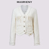 玛克门店发货：MAXRIENY珍珠流苏白色羽绒服(货号:MC85DC501) 商品缩略图3