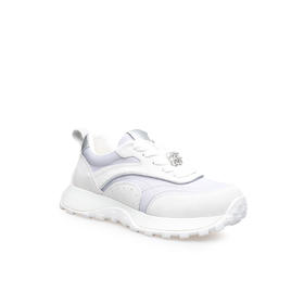 豪麟名鞋迪嘉女鞋时尚休闲鞋羊反绒面革+织物DJJGA61WX004灰色