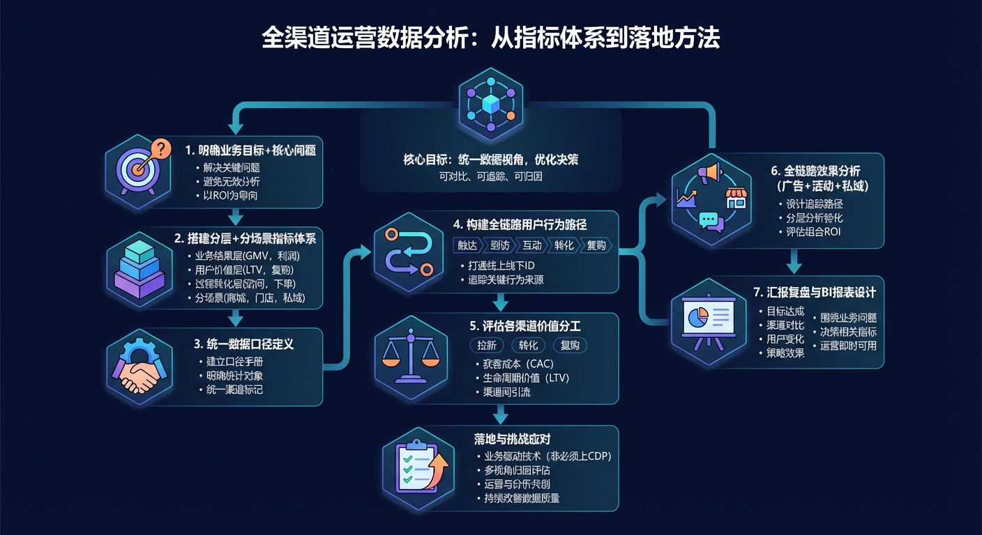 为什么全渠道运营一定要做“统一数据分析”？