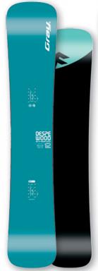 26/27GRAY雪板DESPE WOOD蓝绿色 商品图0