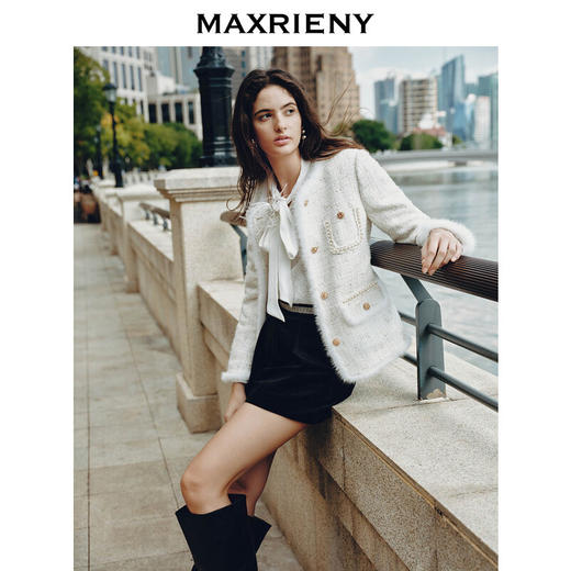 玛克门店发货：MAXRIENY名媛千金小香风羽绒(货号:MS88DC539) 商品图1