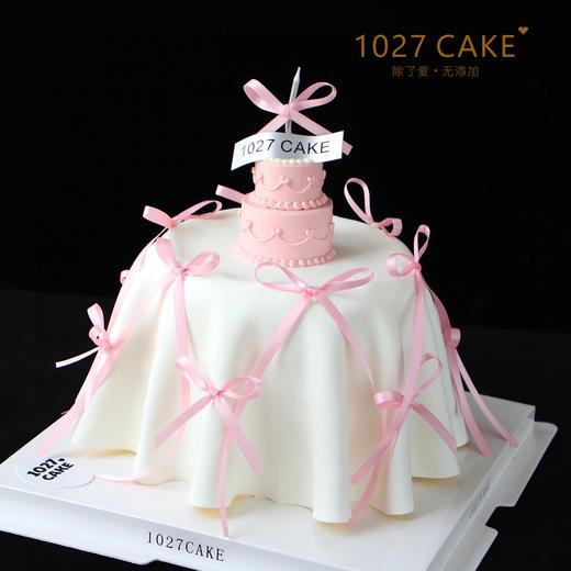 1027CAKE  | 桌布蛋糕  丝带蝴蝶结 商品图2