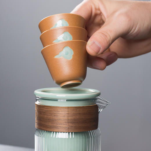 青瓷·祥云旅行杯套装 商品图4