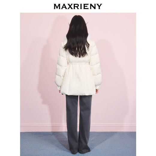 玛克门店发货：MAXRIENY狐狸毛领羽绒服(货号:MS86DC508) 商品图2