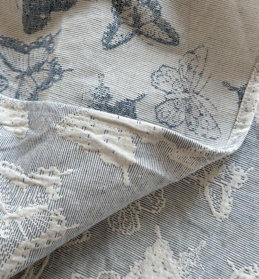 【武汉】汉棉 汉棉棉麻床盖三件套【盖毯*1+枕套*2】】 商品图2