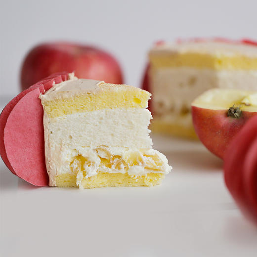 「提灯笼 · 庆团圆」红苹果棉花糖味蛋糕 #创意甜品 商品图3