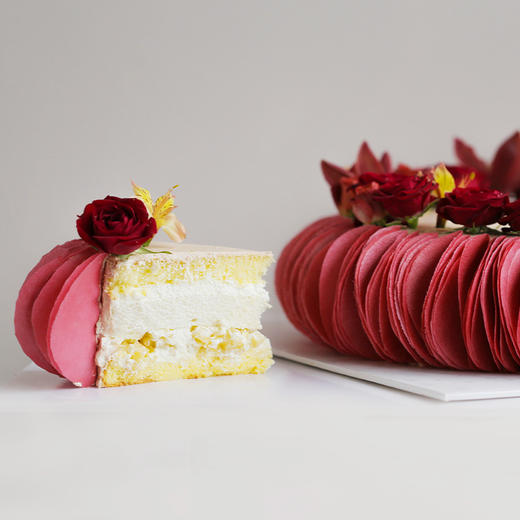 「卓卓高」TableCake｜「提灯笼 · 庆团圆」红苹果棉花糖味圆桌糕 商品图3